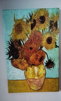 New print on wraparound canvas size 8x12. Ready to hang.