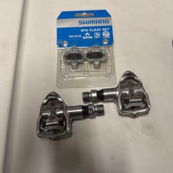 Shimano Pedals & Cleat set
