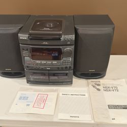 VTG 1996 Aiwa NSX-V70 Digital Audio System 