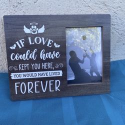 Dog Memorial Picture Frame 