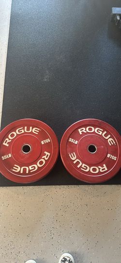 Rogue 55lb bumpers (pair)