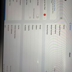 Ipad 8th Gen 32 GB Wifi+ Cell