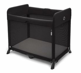 Bugaboo Stardust Portable Travel Playard in black.