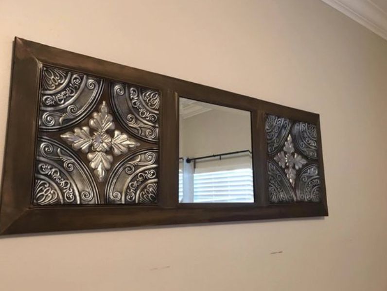 Large wall art mirror