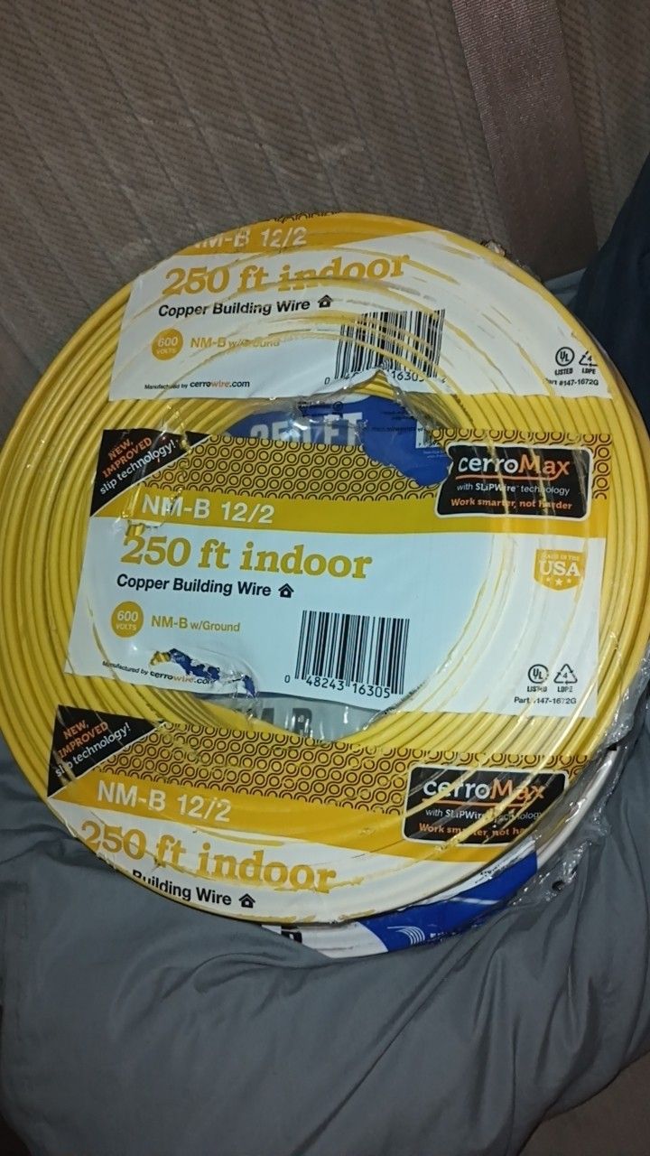 Romex Wire 3 Rolls for Sale in Vallejo, CA OfferUp