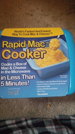 Rapid Mac Cooker in less than 5 minutes