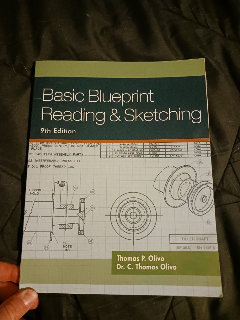 Basic Blueprint Reading And Sketching School Book