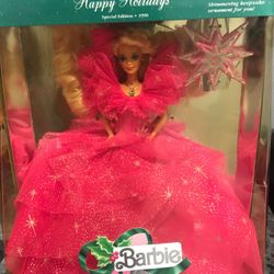 Happy Holidays Special Edition 1990 Barbie (never out of box)
