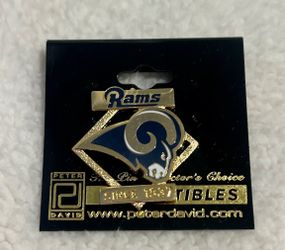 Los Angeles Rams NFL Enamel Collector Pin