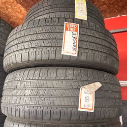 235/60/18 two tires used in good condition