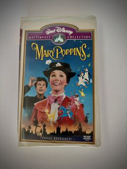 Mary Poppins - Walt Disney Masterpiece Collection (1998) VHS