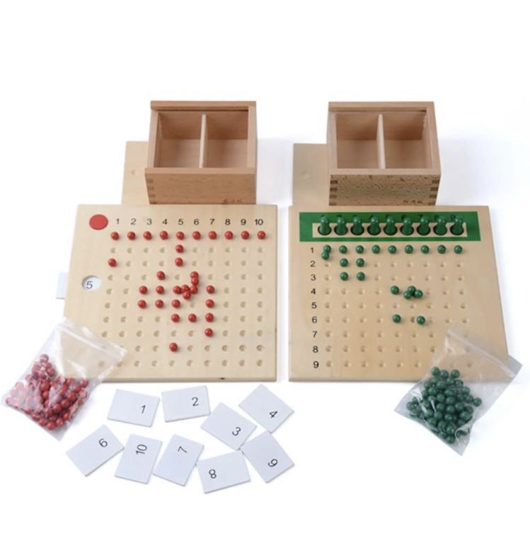 Montessori Multiplication And Division Board Bundle