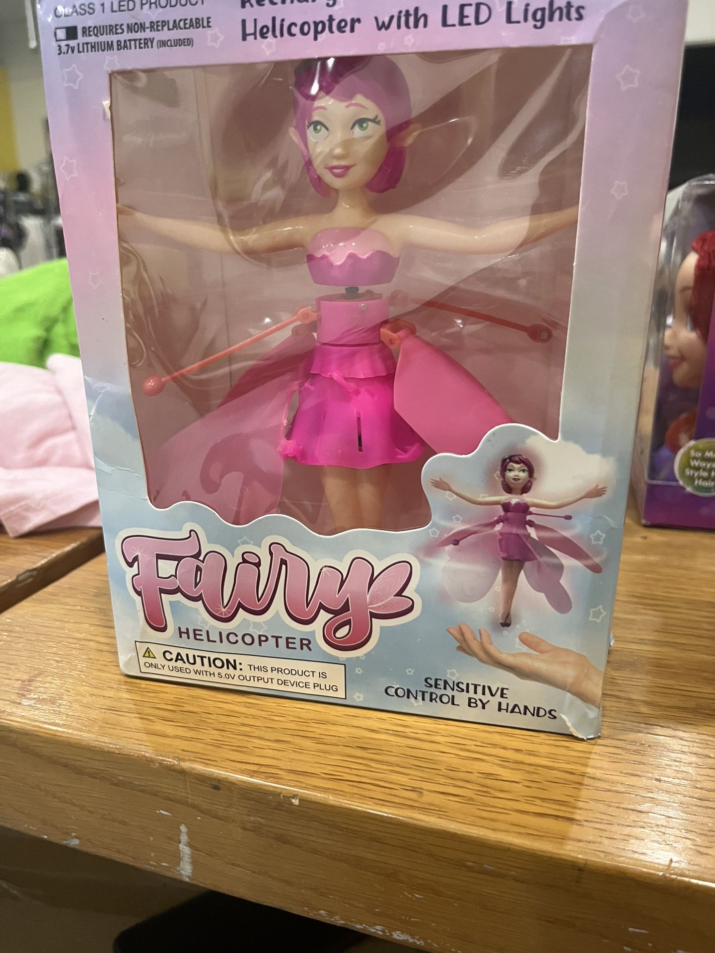 Fairy Helicopter Rechargeable And With LED Lights