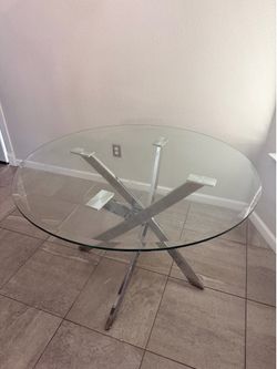 Glass Dining Table
