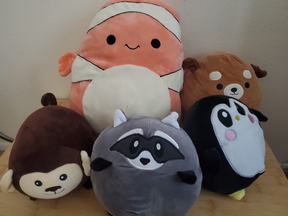 Squishmallow And Assorted, $10