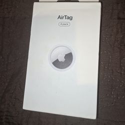 Apple Airtags 4 pack brand new sealed