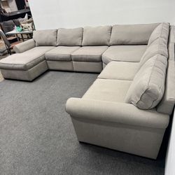 Modular 6 pc Couch by Jonathan Louis - Performace Fabric Gray - 5k Retail - 80% OFF