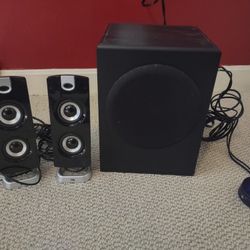 PC Speakers w/ Subwoofer 