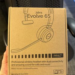 BRAND NEW JABRA EVOLVE 65 BLUETOOTH MONO HEADSET