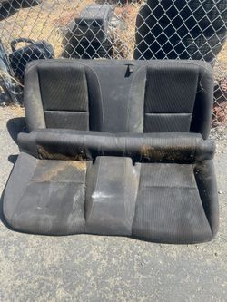2011 Camero Rear Seat