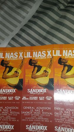 Lil nas tickets