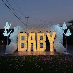 BABY MARQUEE LETTERS