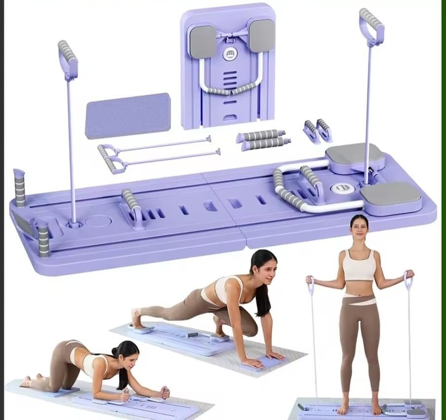 Pilates machine, brand new from the box, unopened and unused.