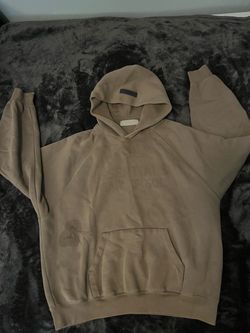 Brown essentials hoodie size small