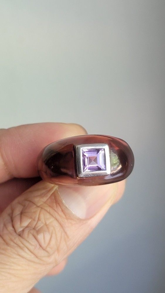 Amethyst Ring Size 9