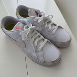 Nike Court Legacy Next yNature 'Hot Punch Contrast Stitch