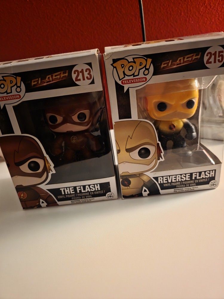 The Flash Funko Pops