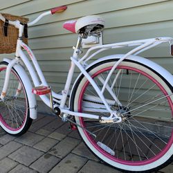 Schwinn Huntington Bicycle Bike Beach Cruiser 24” Wheels Good Condition