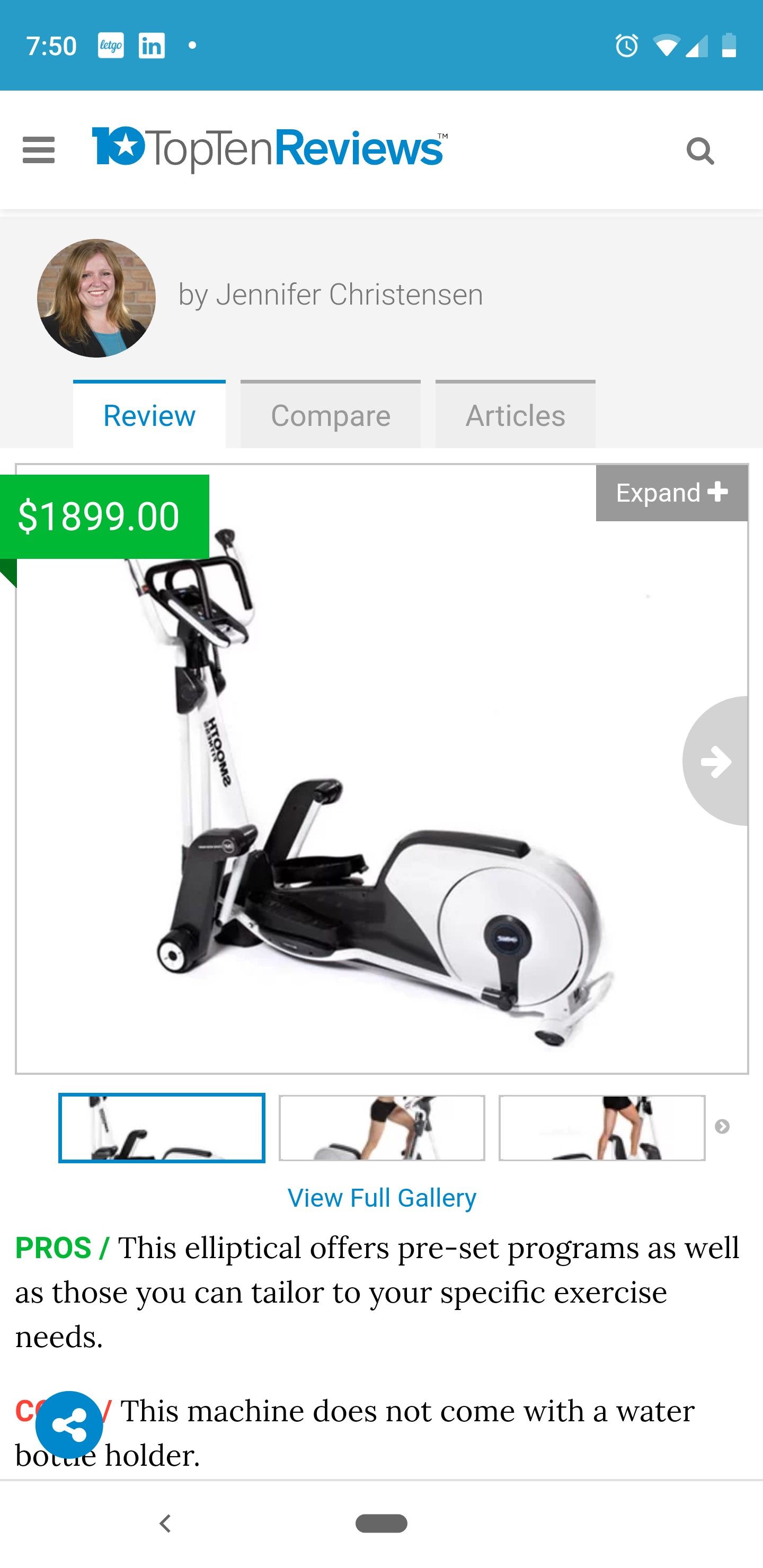 Smooth fitness elliptical for sale