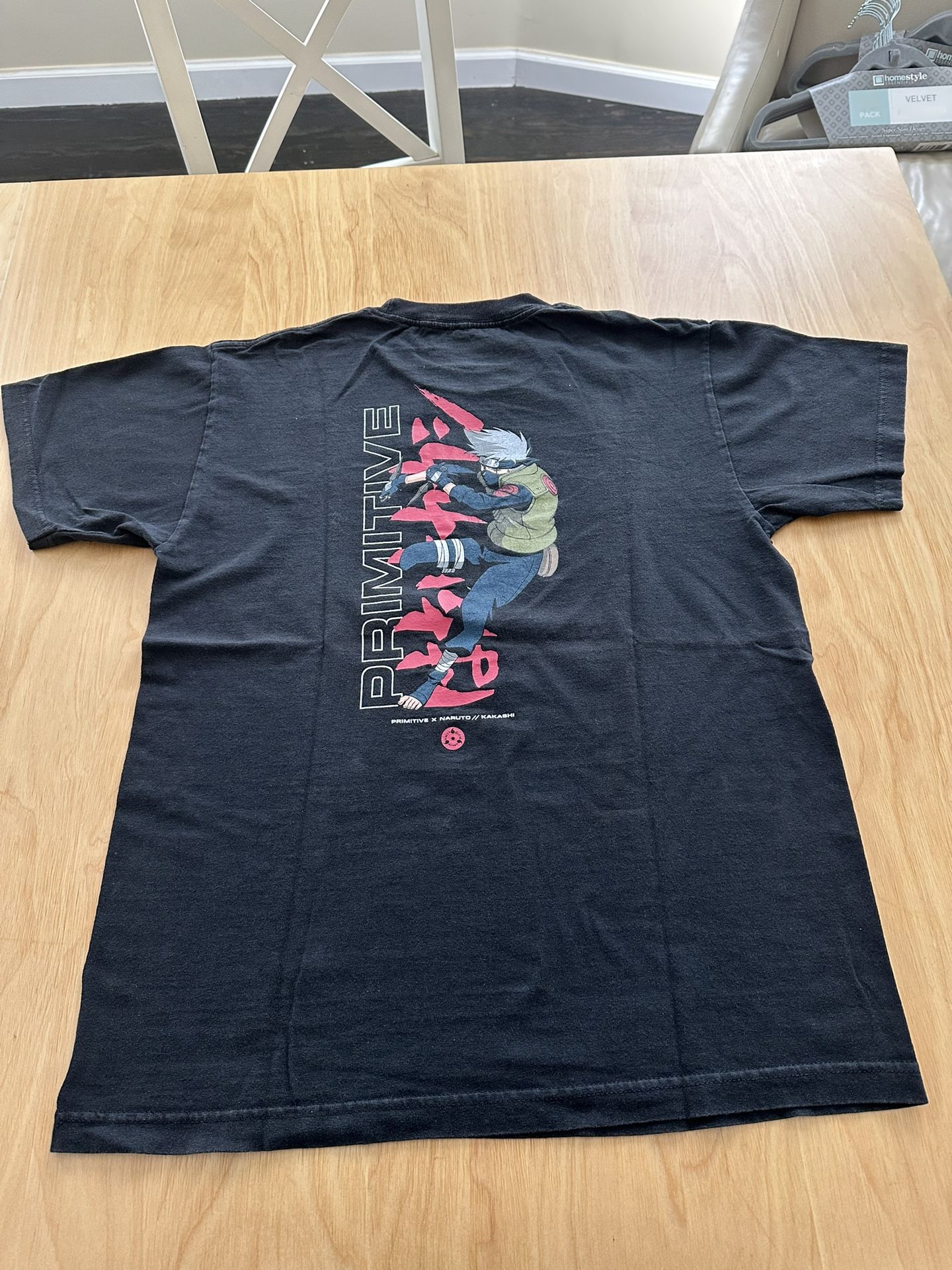 Primitive x Naruto Kakashi shirt ( M )