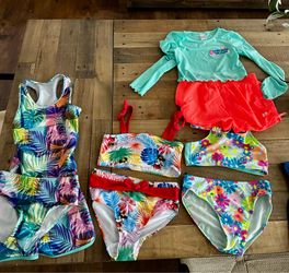 Girls bathing suits new size 10-12