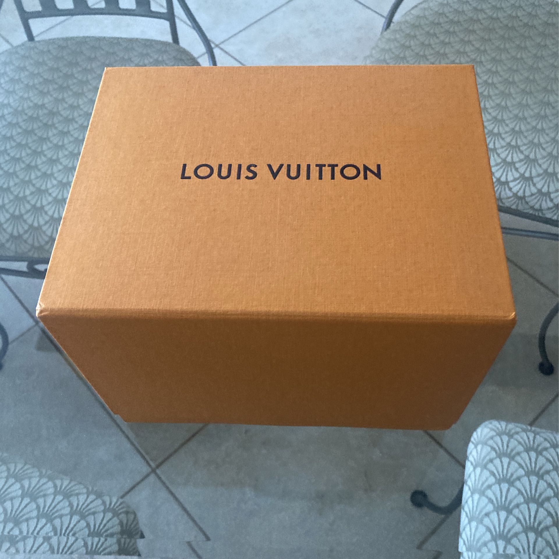 Authentic Louis Vuitton Full Packaging Box Preowned Good 