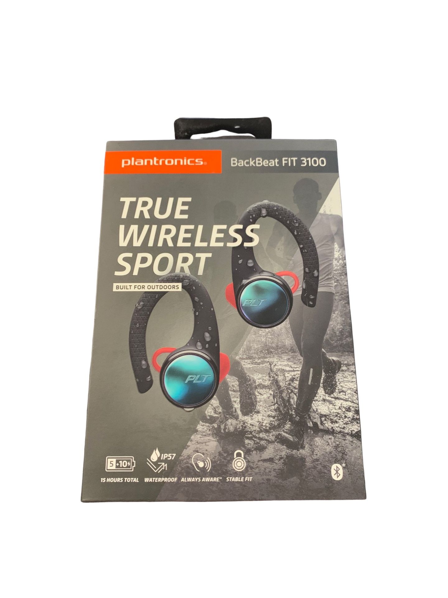 Plantronics - BackBeat FIT 3100 True Wireless Earbud Headphones - Black