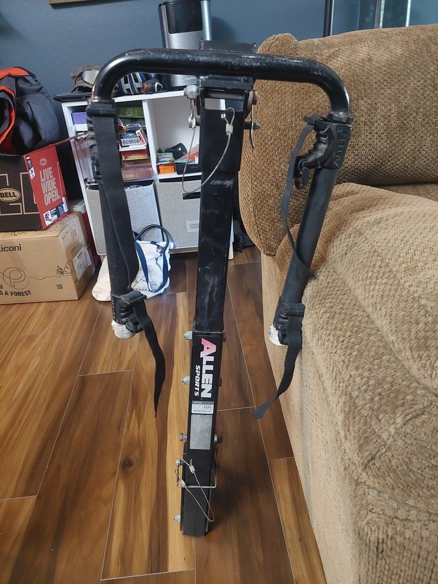 Allen Sports 2inch Hitch Foldable Bike Rack (fits 2 Bikes)