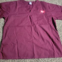 Scrub Top Size Medium 