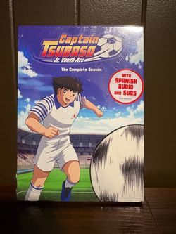 Captain Tsubasa Jr. Youth Arc - The Complete Season 5-Disc DVD Set | Spanish Audio & Subs | Factory Sealed