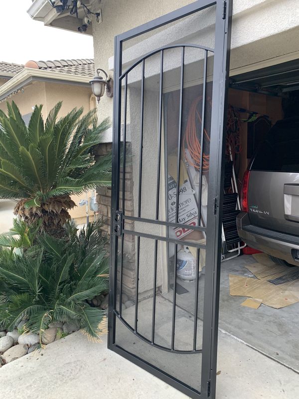 Big security screen door for 8 foot doors would need to get square