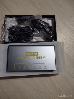 Guitar power supply rechargeable