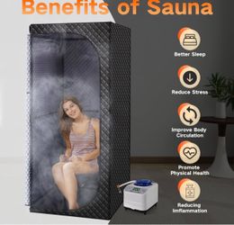 Portable Personal Steam Sauna Tent with steamer