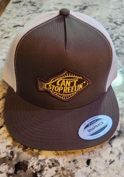 Can't Stop Reelin' Snapback Trucker Hat