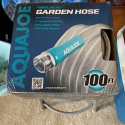 100 foot. No kink garden hose.