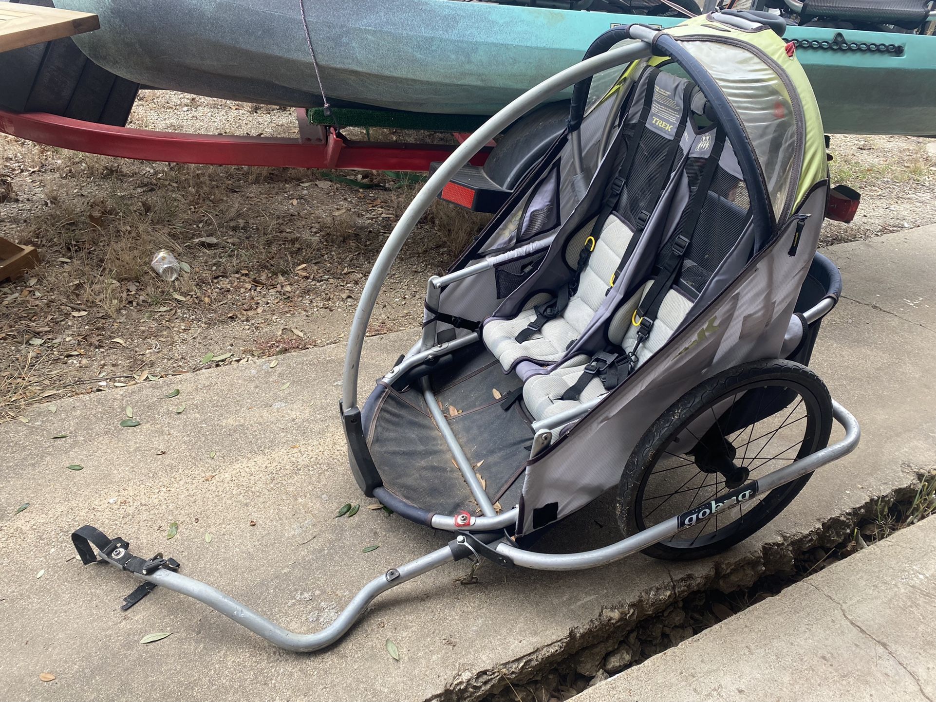 Trek Tow Behind Double Bike Trailer