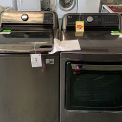 lg washer dryer set