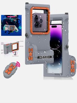 SHELLBOX Snorkeling/Diving Waterproof Phone Case w/Bluetooth