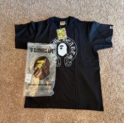 A Bathing Ape Chrome Hearts collaboration T-shirt