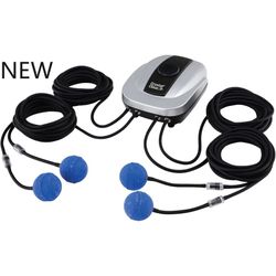 CrystalClear PondAir4,Complete AerationKit,Whisper Quiet WaterGarden Oxygenation
